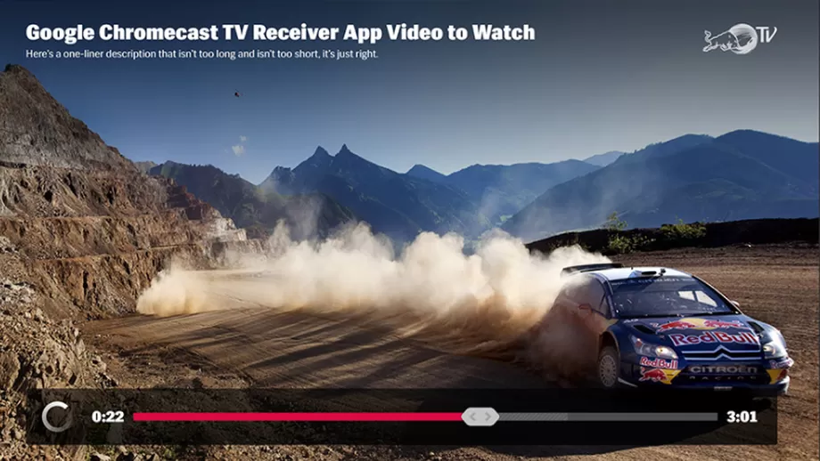 Red Bull: Chromecast App