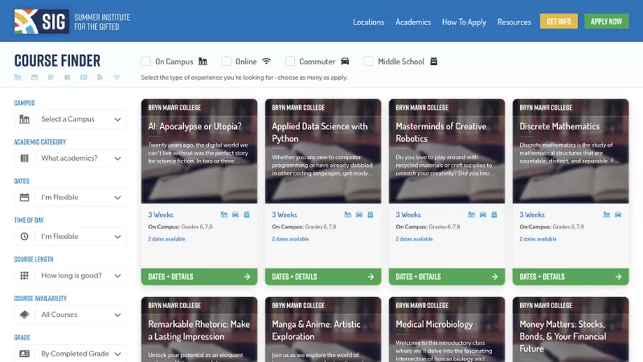 Summer Institute for the Gifted