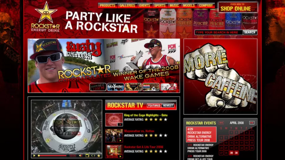 Rockstar Energy Drink: Worldwide