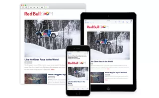 RedBull.COM Responsive Email Campaign (Top)