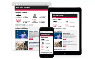 Red Bull Culture Update Email - Top